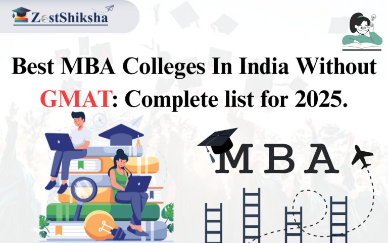 2025 list of best MBA colleges in India without GMAT, offering top programs for management aspirants.