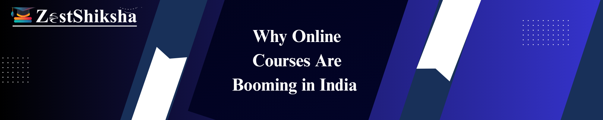 Online courses are booming in India due to affordable internet, growing demand for flexible learning, skill-based education, and rising interest in tech careers. E-learning platforms offer accessible, career-focused courses for students and professionals across urban and rural areas.