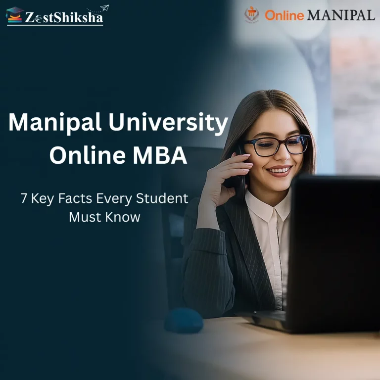 Manipal University Online MBA 7 Key Facts Every Student Must Know