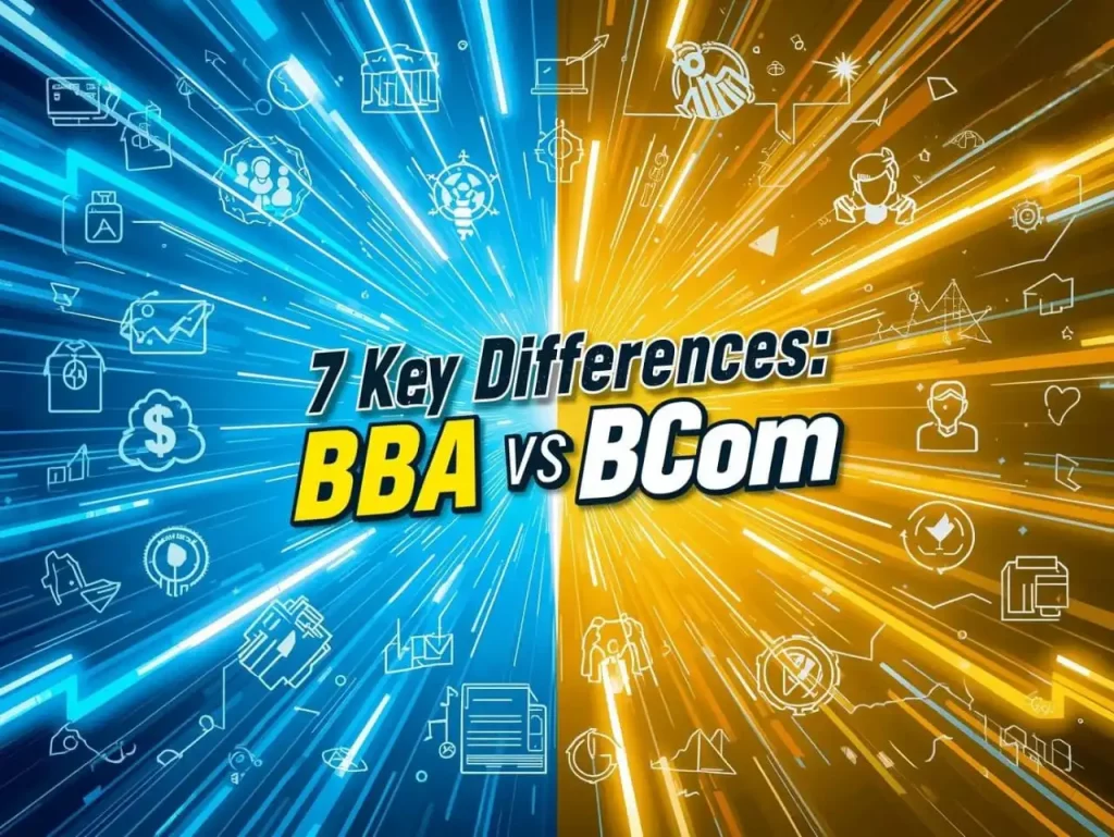 7 Key Differences Between BBA vs BCom: New Career Scope & Salary 1 7 Key Differences Between BBA vs BCom