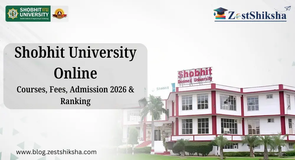 Shobhit University Online: Courses, Fees, Admission 2026 & Ranking 59 Shobhit University Online: Courses, Fees, Admission 2026 & Ranking